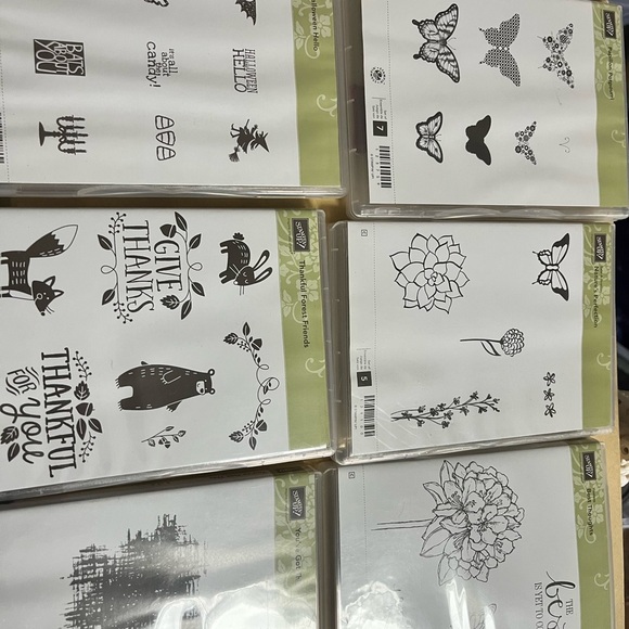 Stampin' Up! Decorative Stamp Set - Black and White retired 
You choose stamp - Picture 15 of 15